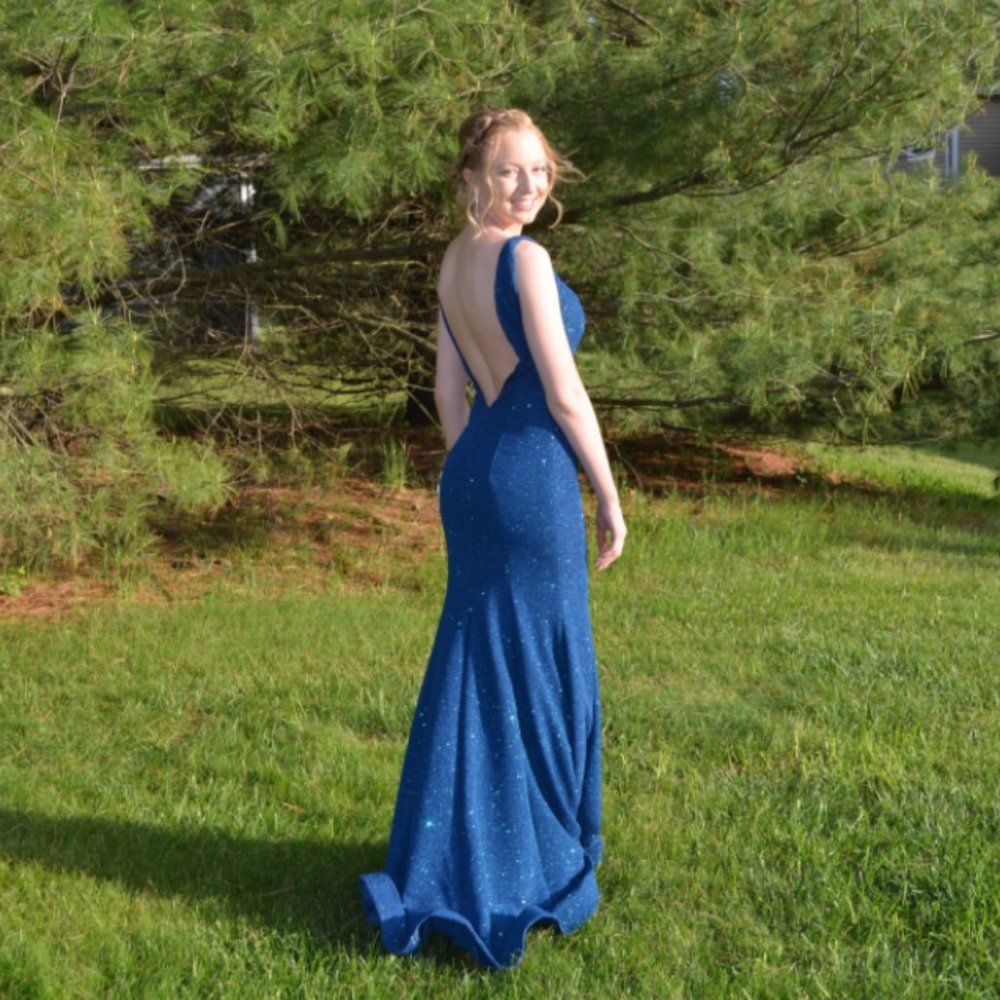 Gorgeous Blue Prom Dress